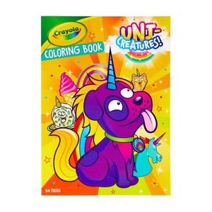 Crayola Uni-Creatures Coloring Book (64 Pages)